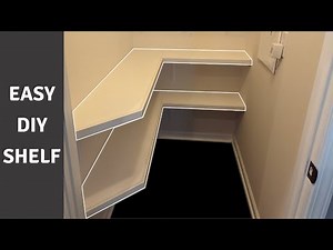 DIY Pantry Shelving