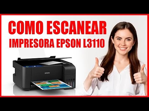 ✅ HOW TO SCAN ON AN EPSON L3110 PRINTER