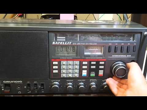 Grundig satellit 650 brief demo. Good performance