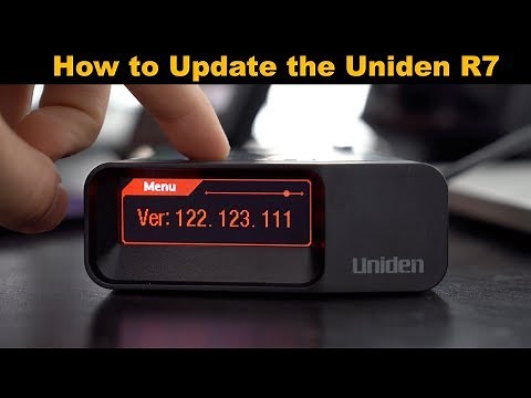 How to Update Your Uniden R7