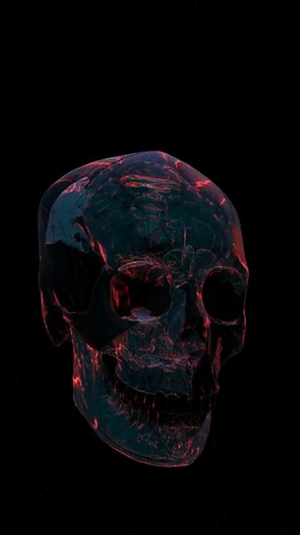 Skull Sorcerer Live Wallpaper