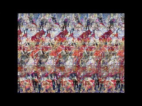 The best 3D Magic eye pictures Illusions . Part 1