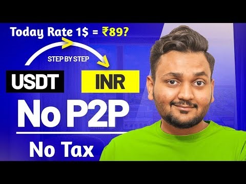 How To Convert INR To USDT Easily Without Binance P2P - Easy Steps