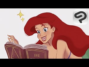 Ariel | COMMISSION TIMELAPSE 🧜‍♀️