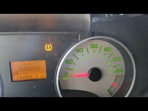 ford explorer tire lite reset process