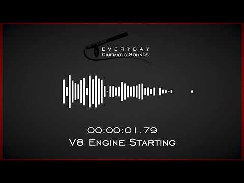 V8 Engine Starting | HQ Sound Effects