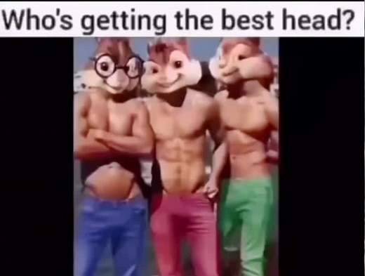 Who's Getting the Best Head? Exploring Alvin and the Chipmunks' Viral Memes