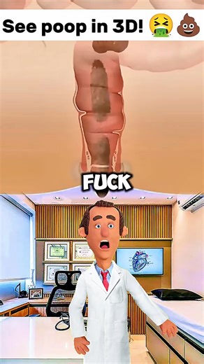 Dr.zenphd on Instagram: "What Really Happens When You Poop? 3D Animation Shows Your Body’s Process Ever wondered what really happens inside your gut? 🩺💥 Watch this 3D animation to see your poop journey step by step! 💧 See how your digestive system, muscles, and brain work together perfectly every day. digestive system 3D animation, poop process 3D animation, human body 3D animation, gut health 3D animation, rectum 3D animation #3Danimation #DigestiveSystem #PoopExplained #GutHealth #HumanBody