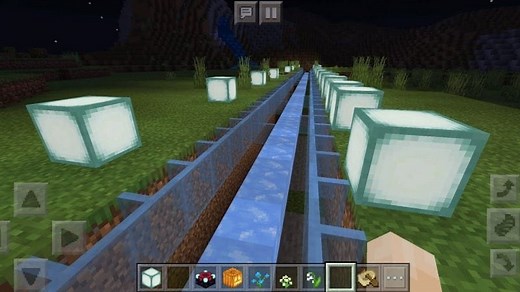 How to build an ice highway in Minecraft