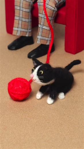 Arts To Hearts Project on Instagram: "Stop motion is a form of animation where physical objects are shifted slightly between each photographed frame, often using materials like clay or wool—needle felting lets artists sculpt characters by stabbing wool with a barbed needle over and over. This video combines the work of two stop-motion artists: Cliff and Andrea. Cliff (@cliffcreativity ) animates everyday objects and simple materials, often creating playful scenes for social media and client proj