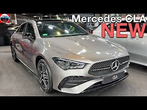 All NEW Mercedes CLA 2024 - Visual REVIEW exterior & Nice Interior