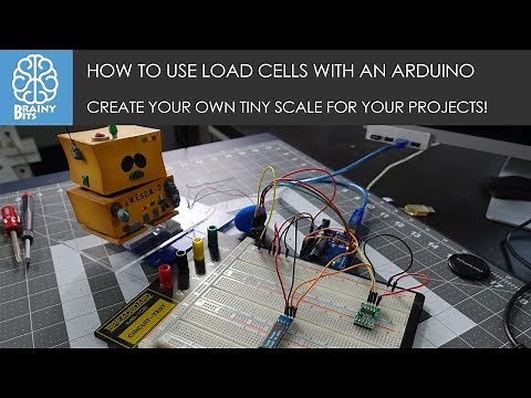How to connect and use a Weight Sensor + HX711 with an Arduino - Tutorial