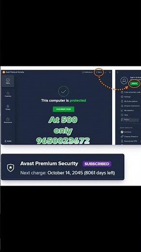 Avast Premium Security lifetime install