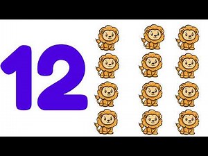 NUMBER 12 || TEACH/LEARN THE NUMBER TWELVE | Educational Video ‪@joyfuljourneywithash‬