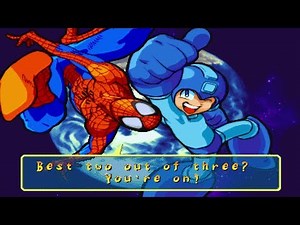 Marvel VS Capcom 1 - Spider-Man/Megaman - Expert Difficulty Playthrough