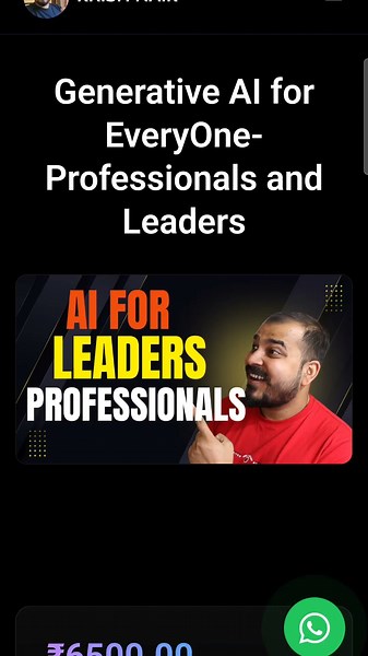 The Best Generative AI Course For Leaders And Professionals