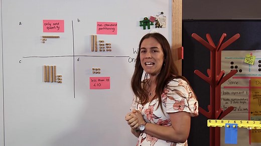Maths Years 3–4 with Ms Kirszman: Partitioning numbers using place value parts - ABC Education