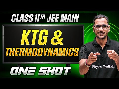 MANZIL Comeback: KTG & THERMODYNAMICS in 1 Shot | All Concepts + PYQs | JEE Main