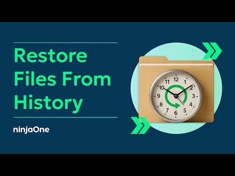 How to Restore Files from File History in Windows (w/ SCREEN RECORDING)