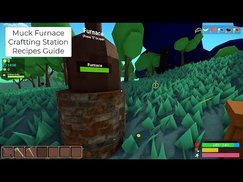 Muck Furnace Craftting Station Recipes Guide