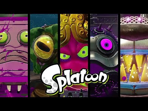 スプラトゥーン（Splatoon） 全ボス戦まとめ
