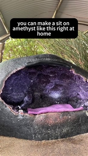 Giant Crystal Cave DIY: Coconut Shell Craft