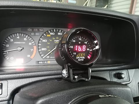 How to Install an AEM Wideband O2 Gauge