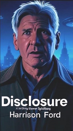 DISCLOSURE - DIRECTED BY STEVEN SPIELBERG - HARRISON FORD -