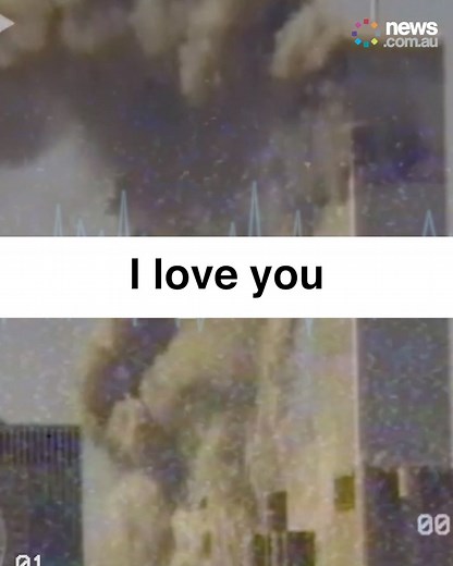 3.8M views · 63K reactions | When the hijacked planes hit the World Trade Center on September 11 in 2001, the final phone calls from passengers on board were messages of love. 20 years on, we remember them.  | News.com.au | Facebook