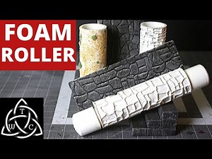 DIY XPS Foam Texture Roller