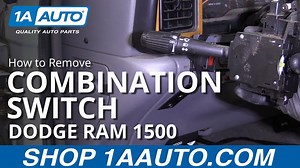 How to Replace Combination Switch 1994-2002 Dodge Ram 1500