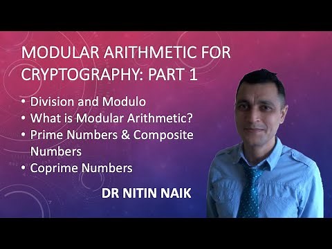 2 Modular Arithmetic for Cryptography-Part 1: Modulo, Prime Number, Composite Number, Coprime Number
