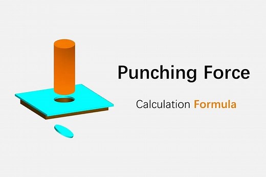 Punching Force Calculator & Formula (Online & Free) | MachineMFG
