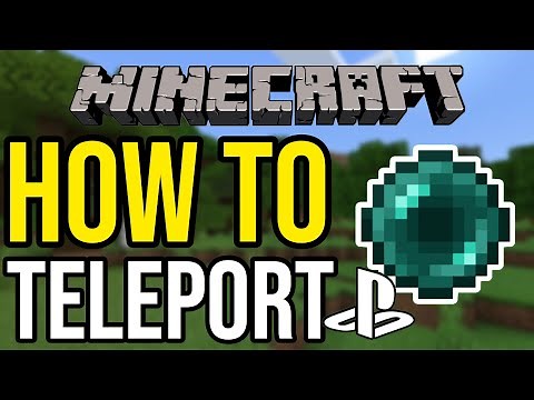 How To Teleport With Commands In Minecraft PS4