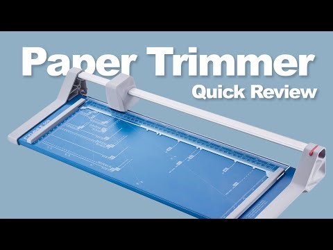 Dahle 508 Rotary Trimmer Review – Precise & Self-Sharpening Cutter?