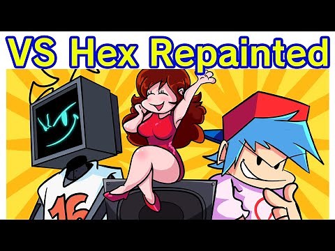 Friday Night Funkin' - VS Hex Repainted FULL WEEK + Cutscenes (FNF Mod/Hard) (+ Encore)