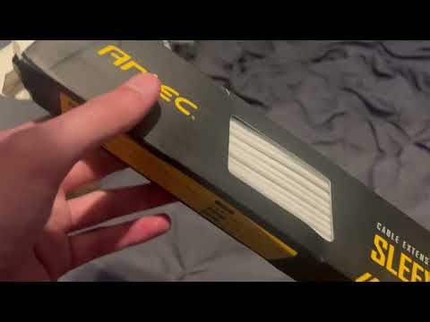 Antec Sleeved PSU Cables Review | 300mm White Extensions (Heatshrink-Free)