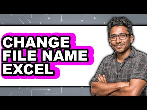 How to Change File Name in Excel (Easy Method)