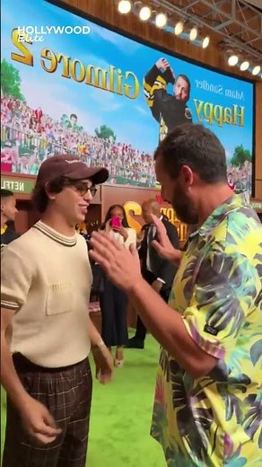 Marcello Hernandez Surprises Adam Sandler with a Hilarious Pop-In at Happy Gilmore 2 Premiere