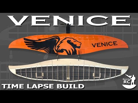 Venice RC Flying Wing - Time Lapse Build