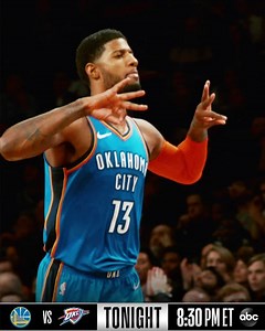 2.6M views · 23 reactions | ⚡ ‘This is definitely the best I’ve played.’ Hear from Paul George on his HUGE season, ahead of Thunder x Warriors in Saturday Primetime! (8:30 pm/et, ABC) ⚡ | NBA | Facebook