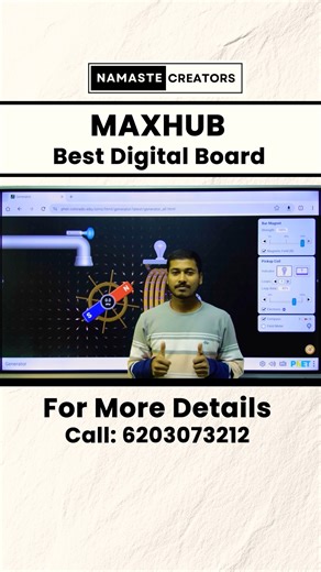 75 Inch Interactive Flat Panel Price | Ai Interactive Flat Panel | Maxhub AI Digital Board Tricks