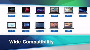 ZOZO Universal Laptop Charger 90W AC Adapter for HP Dell Gateway Toshiba Lenovo Acer ASUS Samsung Sony Ultrabook Chromebook DC Output 12V 15V 18.5V 19V 19.5V 20V Power Supply Cord with 19 Tips