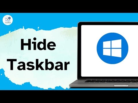 How To Hide Taskbar on Windows?