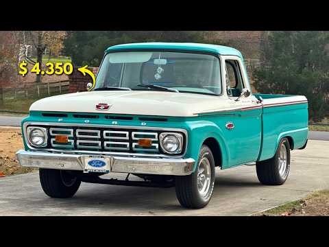 Don’t miss: 30 Classic Ford Trucks For Sale Under $10,000