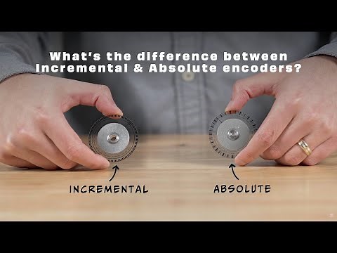 What's the difference between incremental absolute encoders? | US Digital Encoder Support