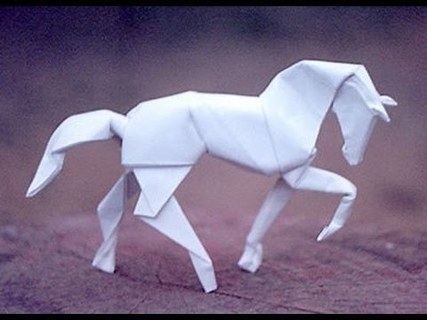 Origami horse