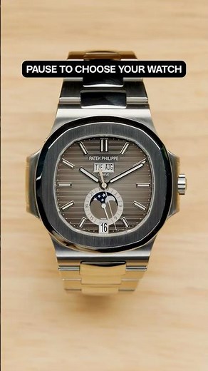 Hit PAUSE to Choose Your Watch | SwissWatchExpo