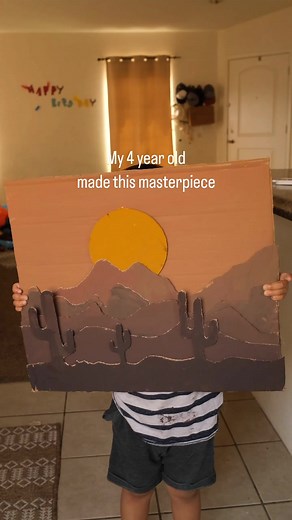 Layered Cardboard Art Ideas | Simple Artwork Recycled - How to Paint with Cardboard