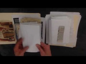 ASMR Paper Sorting